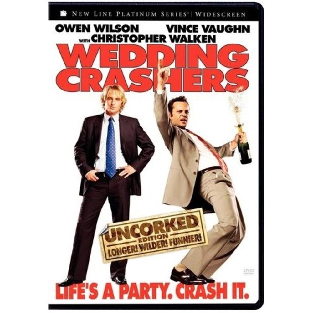 Wedding Crashers Uncorked Edition DVD Owen Wilson Vince Vaughn New Line Cinema